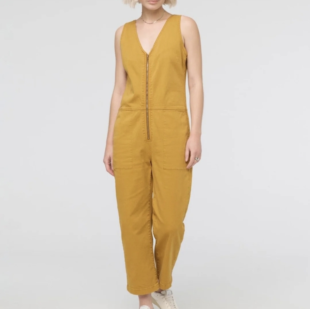 Duer  Mustard Jumpsuit for Women